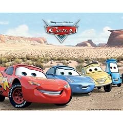 Cars Autos wie wir 4 Mini Poster Disney Lightning McQueen guido luigi hook mater sally carrer - Gr�sse 50x40 cm