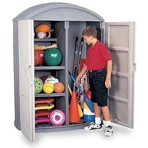 Click to buy LifeScapes Highboy Storage Shed from Amazon!