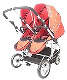 Stroll-Air My Duo Stroller, Red