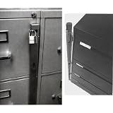 Locking Bar for Use with 4 Drawer Filing Cabinet (cabinet not included)