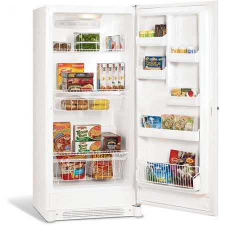 FRIGIDAIRE 16.7 CF Freezer, Energy Star,4 Shelves - FFH17F7HW