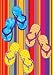 Summer Flip Flop Decorative Flag