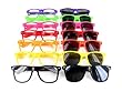52 Farben Wayfarer Atzen Sonnenbrille Nerd Brille Hornbrille alle Farben