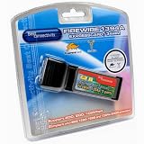 Cables Unlimited 2--Port 34mm Firewire ExpressCard (IOC4800)