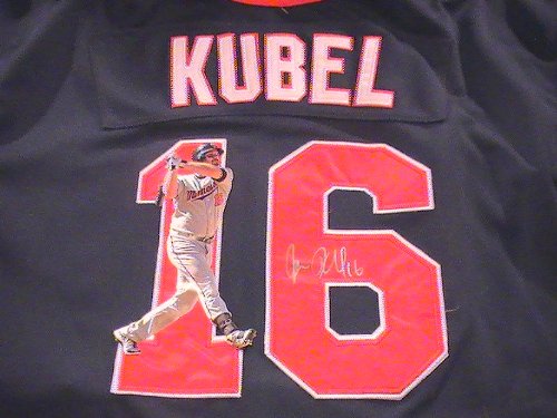 JASON KUBEL SIGNED AUTOGRAPHED JERSEY MINNESOTA TWINS COA + HOLOGRAM
