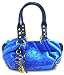 Juicy Couture Classic Velour Pop Queen Of Couture Baby Fluffly Bag,Lagoon,one size