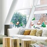 Best Price Christmas Holiday Time Reusable Wall Decoration Stickers - Snowy Holiday Greetings