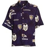 NFL Reyn Spooner Baltimore Ravens Purple Hawaiian Button-Up Shirt (X-Large)