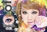 IMAGE OF Grey Barbie eye colored circle contact lenses 17.50 mm free lenses case