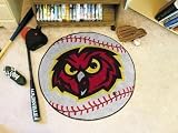 Temple Owls 29 Round Baseball Floor Mat (Rug)