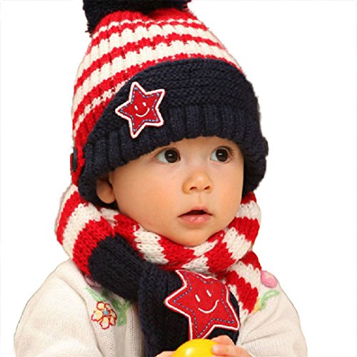 La moriposa toddler kids children winter warm thick knitted hat b…