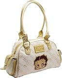 Designer Style Betty Boop Handbag Leather Feel