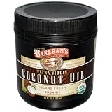 Barleans Organic Oils Extra Virgin Coconut Oil, 16-Ounce Jar