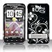 Blossoming White Spring Flower Protective Hard Rubberized Case Cover Design for Verizon HTC ThunderBolt 4G