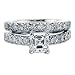 1.15 CT DIAMOND ASSCHER ENGAGEMENT RING G VS1