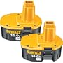 DeWalt DW9091-2 14.4-Volt XR Battery, Combo Pack