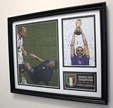 Zinedine Zidane -Headbutting Marco Materazzi- with Fabio Cannavaro Framed Collage