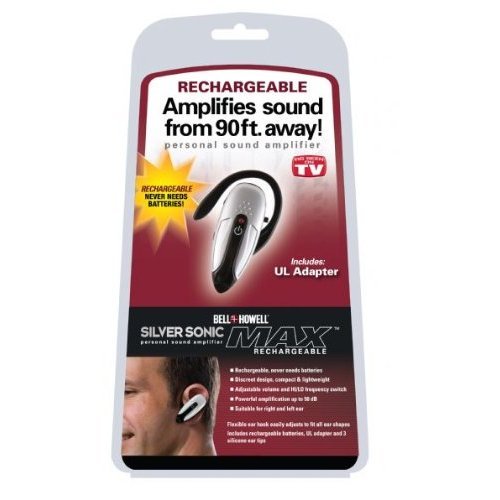 Silver Sonic Personal Sound Amplifier