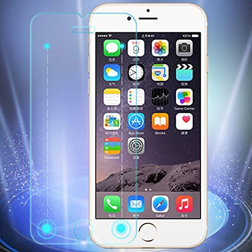AOKDA NEW Smart Return Key Tempered Glass Screen Protector for iPhone 6/ iPhone 6 Plus with a Invisible Back Button Handle iPhone with a Single Hand (iPhone 6)