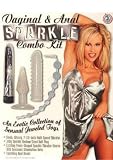 Novelties By Nasswalk Vaginal & Anal Silver Sparkle Combo Kit