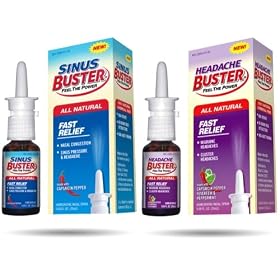 Sinus Buster Fast Relief Nasal Spray with FREE Headache Buster