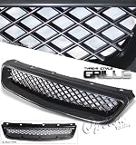Honda Civic 96 97 98 JDM Type R Style Grille Black Sport Grill