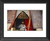 Framed Prints of Textile worker at his sewing machine from Robert Harding