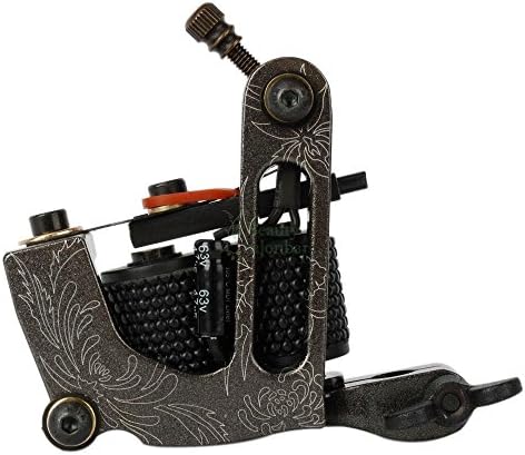 NEW Pro Liner Shader Tattoo Machine Gun 8-Wrap Coils Equipment Supply Set Gray
