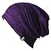 VECRY Kids Slouchy Beanie Winter Hat Cute Boys Girls Children Knitted Skull Cap (Retro-Purple)