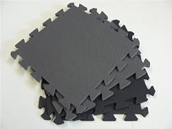 24 Sq. Ft. (set of 24 tiles + borders) 'We Sell Mats' Anti-Fatige Interlocking EVA Foam Flooring-Each 12"x12"x3/8" Thick Your Color Choice.