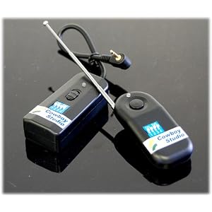 CowboyStudio Wireless Radio Remote Release for Canon EOS Digital Rebel XT, XTi, XS, XSi, T1i, & G10 Digital SLR Cameras