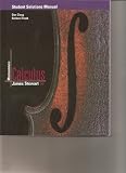 Multivariable Calculus James Stewart 5e (Student Solutions Manual, Fifth Edition5th)