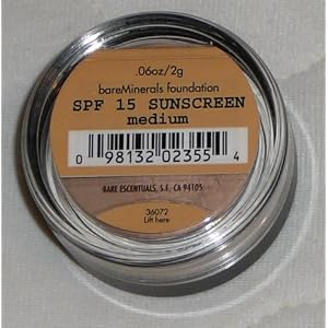 Bare Escentuals Minerals Foundation SPF 15 MEDIUM