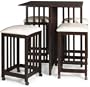 Mission Bar Height Seating Set Bar Height Chestnut