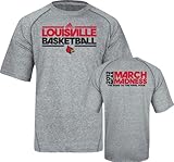 Louisville Cardinals Grey adidas 2012 March Madness Practice T-Shirt
