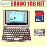Ectaco ES800 Partner English Spanish Talking Dictionary Audio Phrasebook with Free Bonus 1GB Memory Card and Micro-Fiber Cleaning Cloth