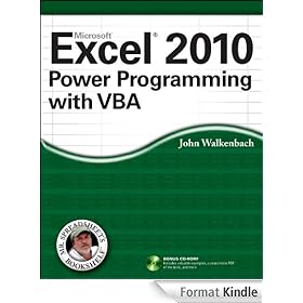 Excel 2010 Power Programming with VBA