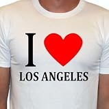 I love Los Angeles FuN HERZ IcH LIEBE KuLt PARTY Club like Sprüche Tee T-Shirt