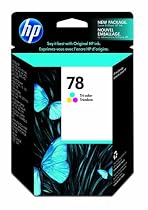 Original HP 78 Tri-color Ink Cartridge in Retail Packaging