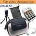 FLIP VIDEO DELUXE Accessories pack for FLIP ULTRA VIDEO. Deluxe Hard Shell Case, Tripod, 2700mAh batteries/Chgr, ext cable etc. (NON OEM)