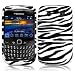from AIO AIO Black Zebra Gel Case Cover For Blackberry 9700 9780 + LCD Screen Protector