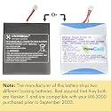 MX-3000 Replacement Battery - Version 1