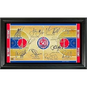 Detroit Pistons 2008 Signature Court
