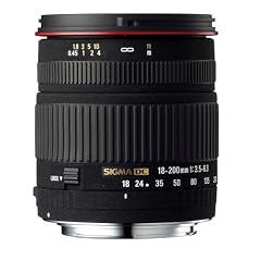 Sigma 18-200mm 3,5-6,3 DC Objektiv f�r Canon