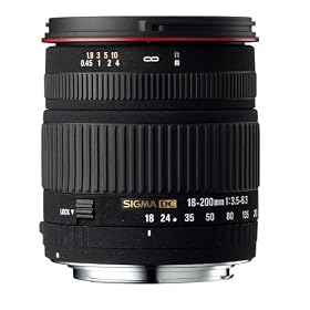 Sigma 18-200mm f/3.5-6.3 DC Lens for Canon Digital SLR Cameras