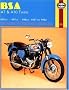 B. S. A. A7 and A10 Twins Owner's Workshop Manual (Motorcycle Manuals)