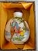 Chinese Enamel Glass Snuff Bottle : Fortune God & Kid