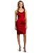 Jax Women's Stretch Satin Dress,Ruby,14