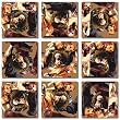 Retrievers Scramble Squares Puzzle 9pc