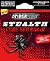 Spiderwire Stealth Braid 125-Yard Spool (Code Red, Pound/Diameter 10/2)